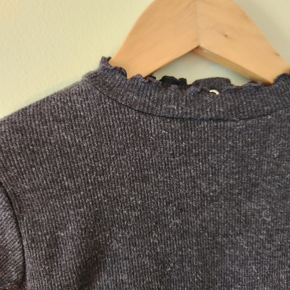 Zara Ruffle Long Sleeve Top - Picture 2 of 4